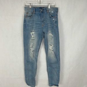 Aeropostale High Waisted Distressed Jegging Jeans Size 10